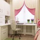 Идеи дизайна штор в детскую комнату для девочки