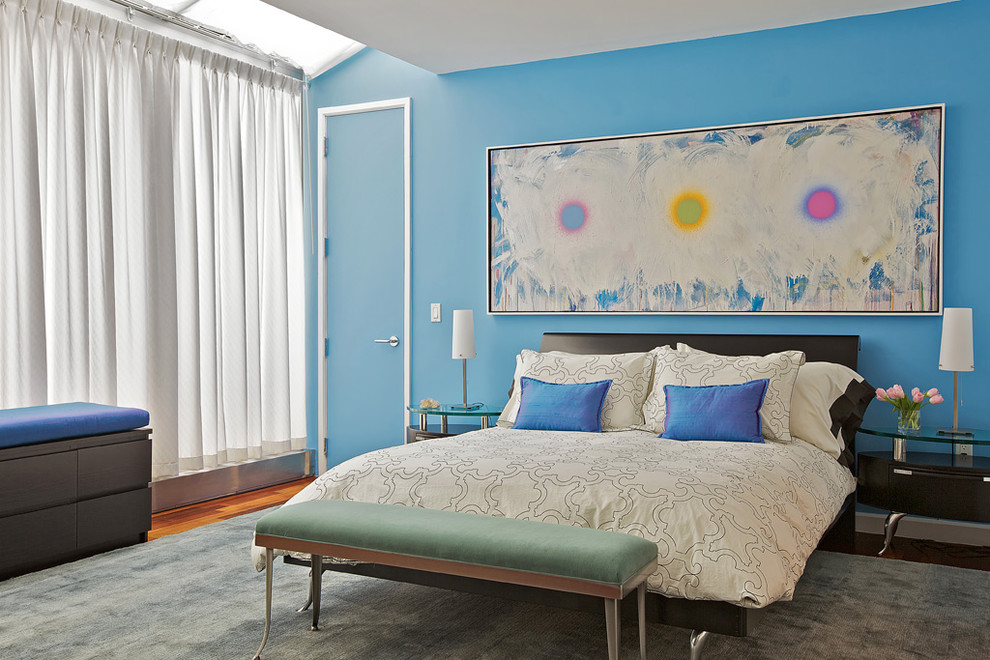 Выбор цвета стен в интерьере спальни