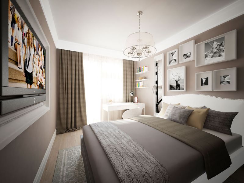 Современный стиль в дизайне спальни