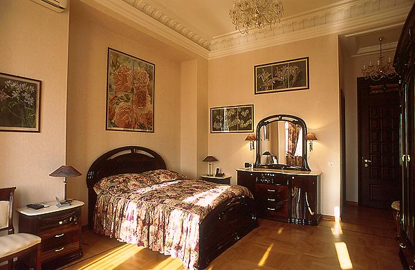 спальня в классическом стиле фото