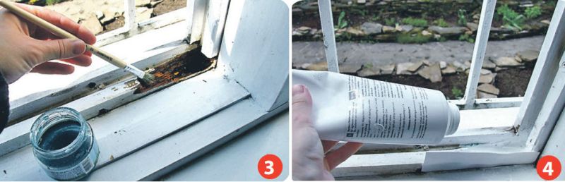 Как отремонтировать старое окно на даче