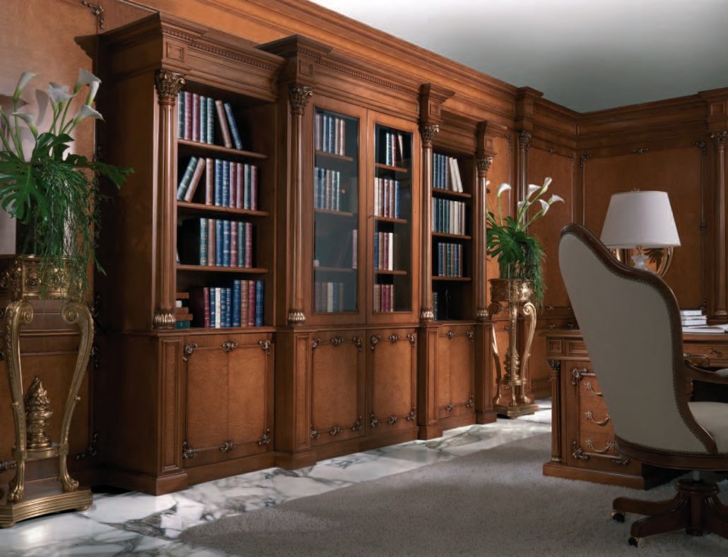 Мебель домашней библиотеки