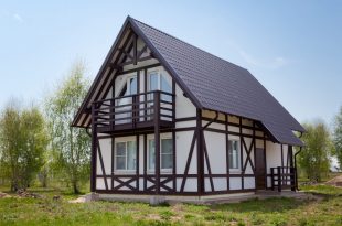 Внешний вид дома в немецком стиле