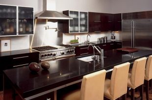 Dark Kitchen Cabinets 650x450